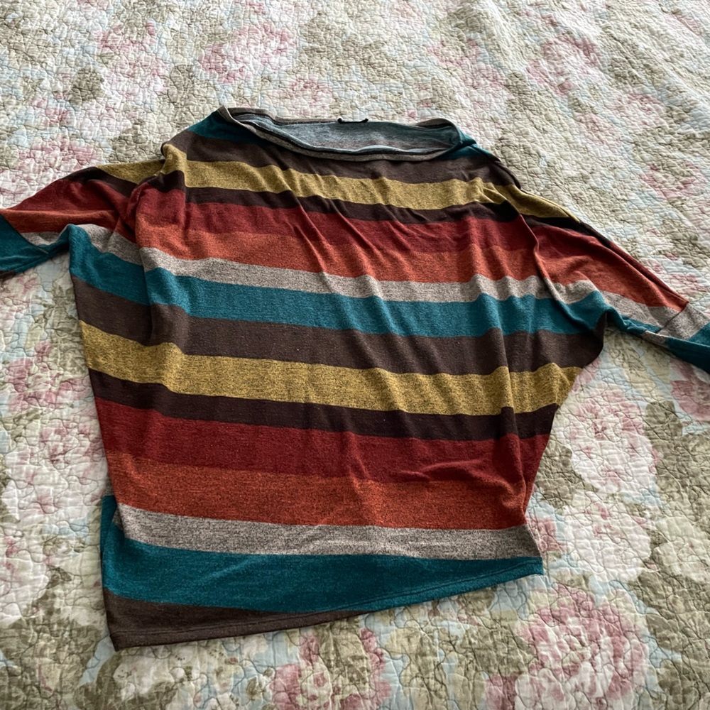 Off the shoulder fall dolman top